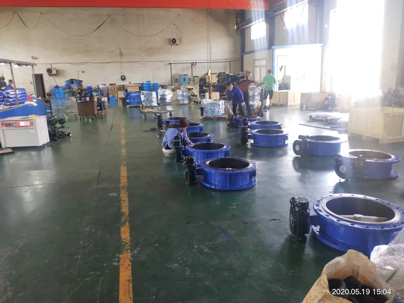 Ci/Di/CF8 Wafer Butterfly Valve with EPDM/PTFE Seat