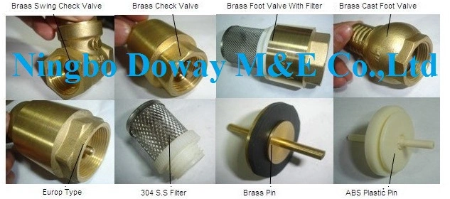 Cw625n Brass Foot Check Valve