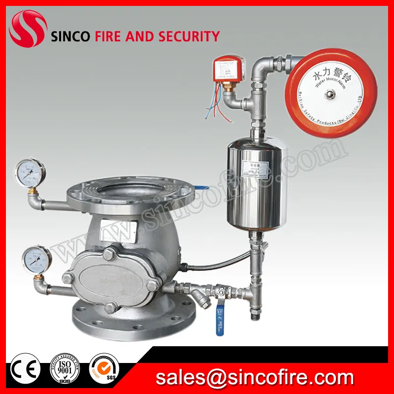 Wet Alarm Valve for Automatic Fire Fighting Sprinkler System