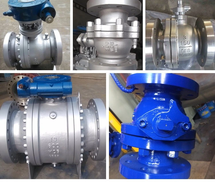 Fixed Type Trunnion Mounted Ball Valve Ss CS