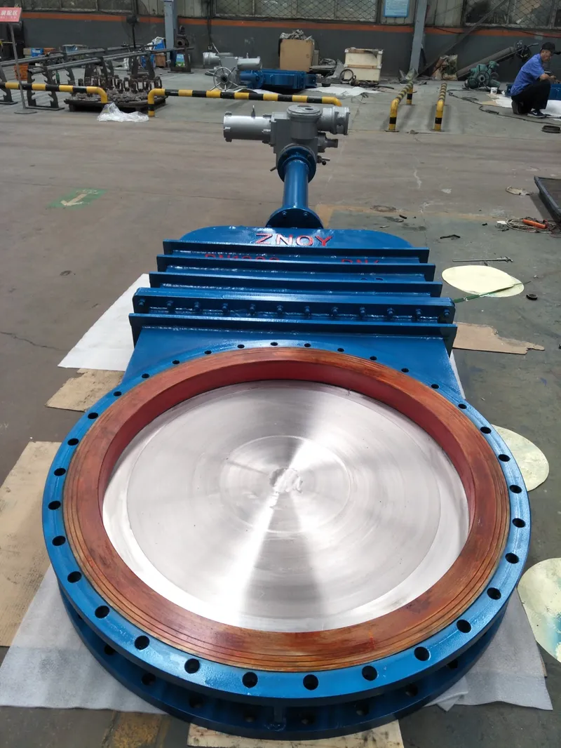 Qt400 EPDM Seat Knife Gate Valve with Handwheel