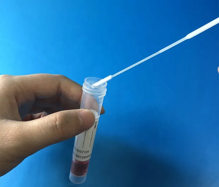 Vtm Sampling Kit with Nasopharyngeal Throat Swab or Throat Swab