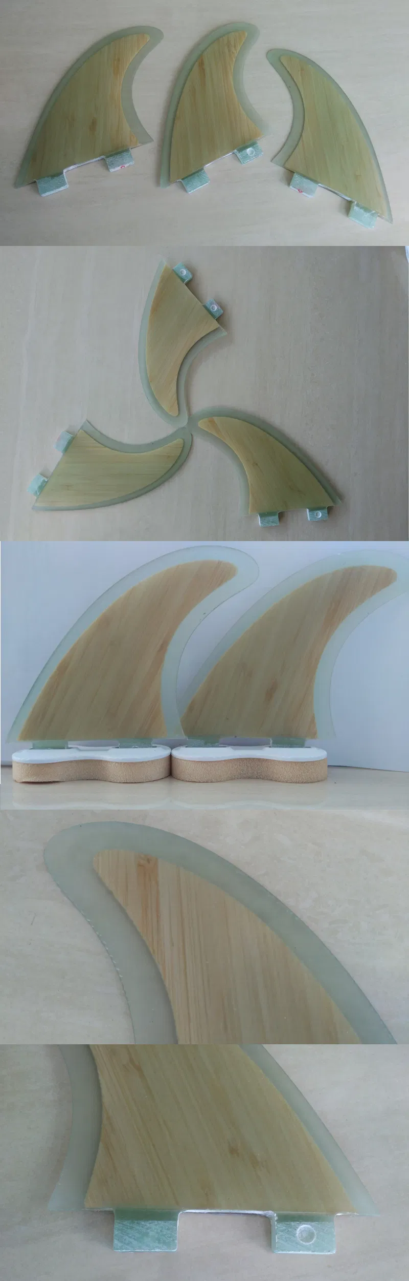 Factory Price Bamboo Fcs Fins Surfboard Fins