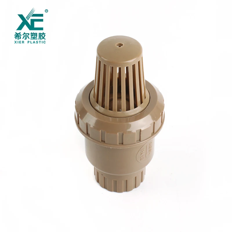 PVC Plastic Valve Irrigation System Water Pump Foot Valve