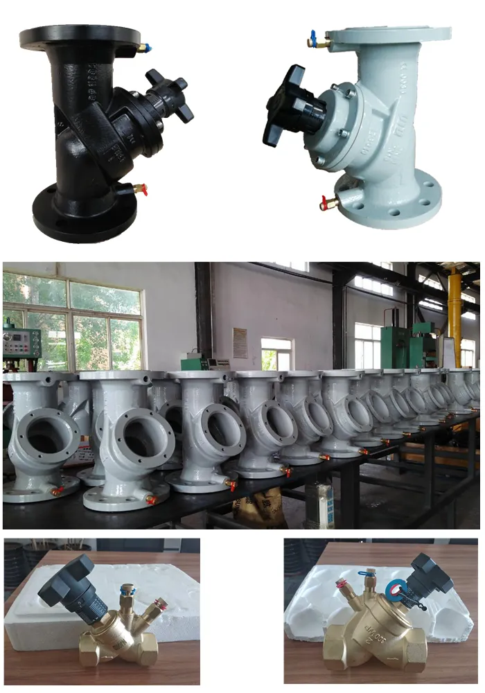 BS7350 Pn16 Cast Iron Balancing Valve