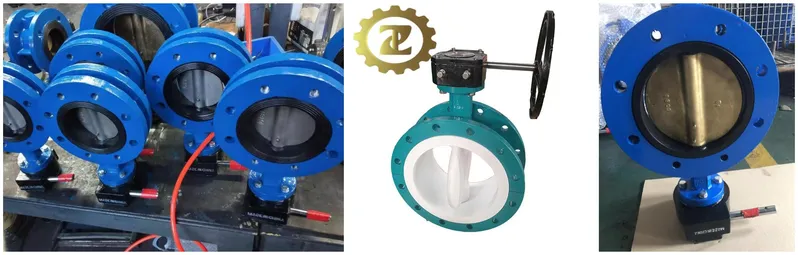 Concentric Flange Butterfly Valve with EPDM Seat