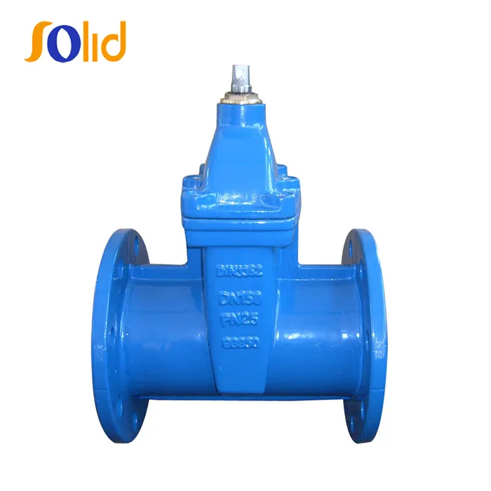 DIN 3352 F5 Flanged Resilient Gate Valve