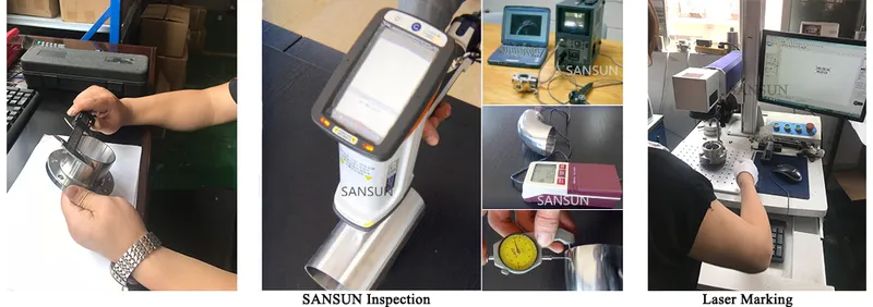 Sanitary Sample Valve Wine Welding Return Aseptic Sample Valve