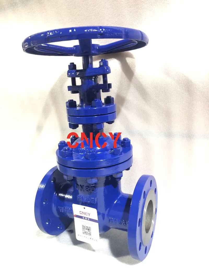 DIN F5/F7 Series Wcb Inside Gate Valve Manufacturer