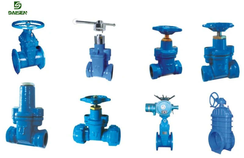 Pressure Valve Pn10/16 Rising Stem Resilient Seat Gate Valve