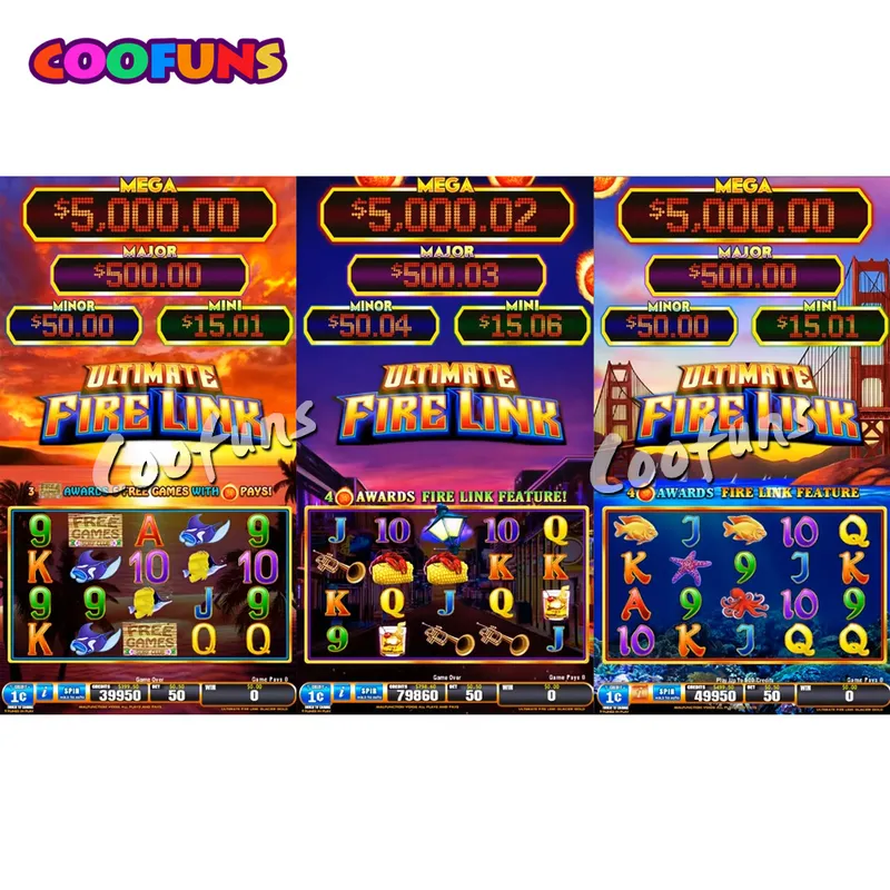 2021 Coofuns Firelinks Casino Slot Machine for Bally Slot