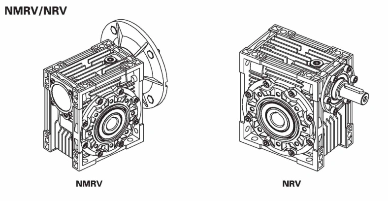 Nrv Nmrv Motovario Style Right Angle Worm Motor Gear Box