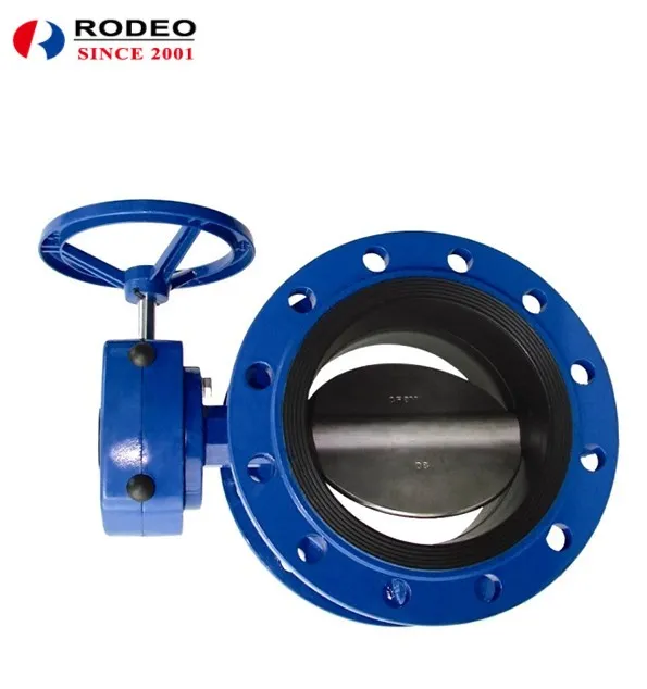 Concentric Flanged 12 16 48 Inch Dn 80 Butterfly Valve