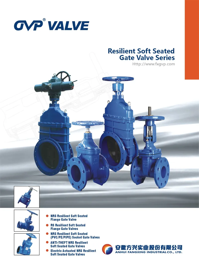 DIN3352 F5 Soft Seat Gate Valve