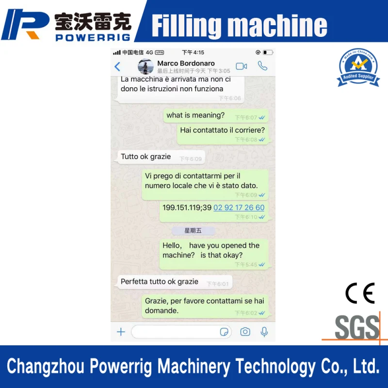 Hot Selling Pneumatic Filling Packing Machine for Peanut Butter