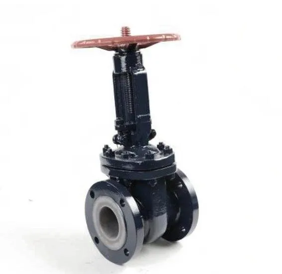 Manual Flange Lined Fluorine Gate Valve