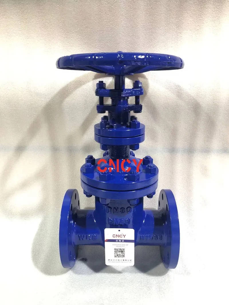 DIN F5/F7 Series Wcb Inside Gate Valve Manufacturer