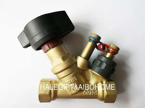 High Quality None Return Manual Adjustable Balance Valve