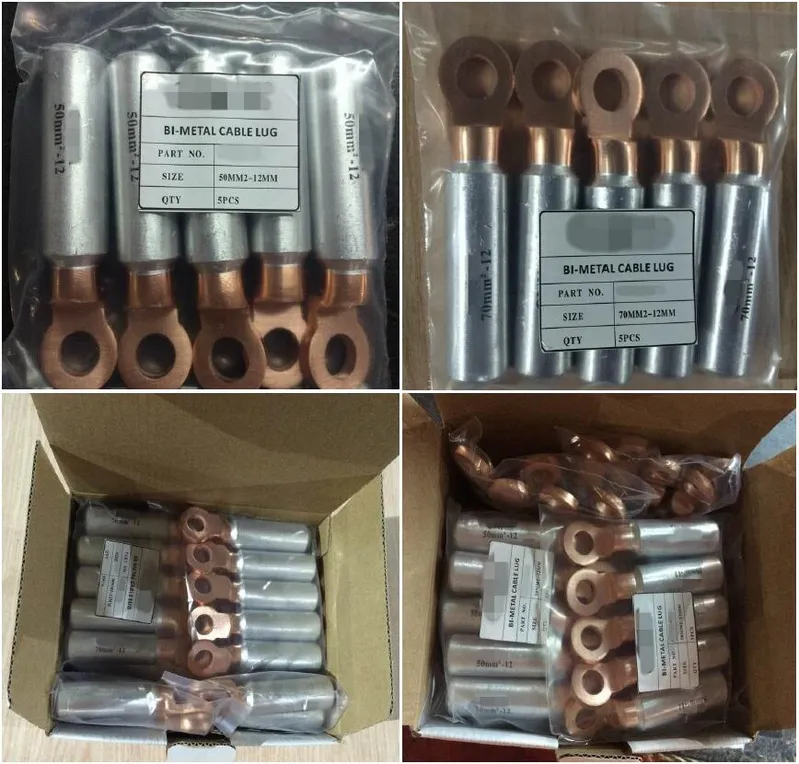 German Quality Dtl-2 Bimetallic Cable Lugs Terminals