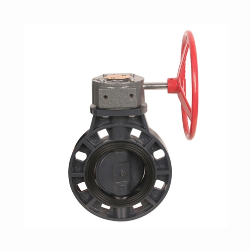 Motorized EPDM Seat PVC Butterfly Valve