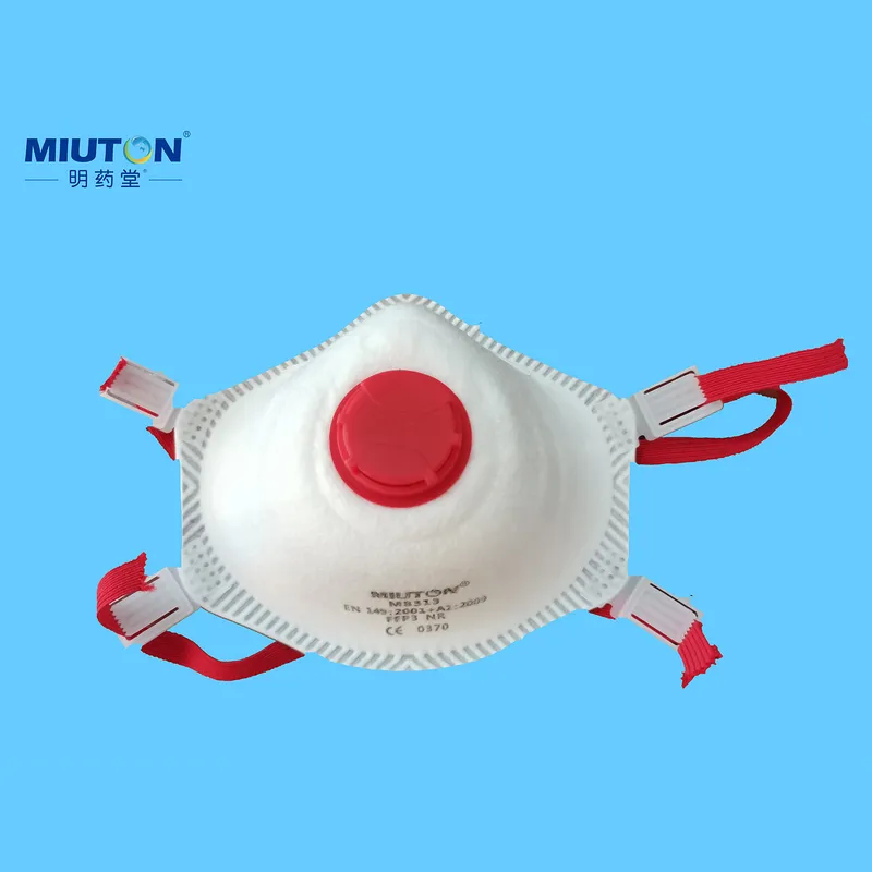 Filter Half Mask Mask Respirator Safety Product with Breathing Valve