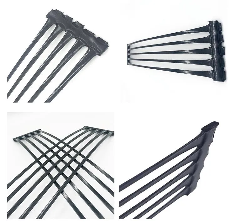 PP Unidirectional Uniaxial Tensile Plastic Geogrid for Roadbed Reinforcement