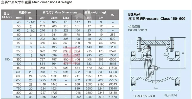 API Cast Steel Non Return Valve