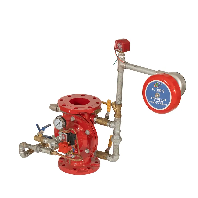 300psi Wet Alarm Flanged Valve Professional Industrial Valve