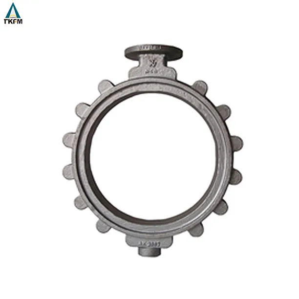 Tkfm Lug Butterfly Valve Body Iron Sand Casting Products