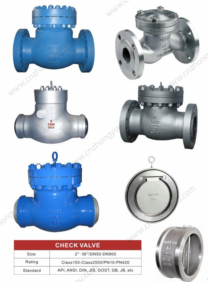 ANSI One Way Non Return Swing Check Valve