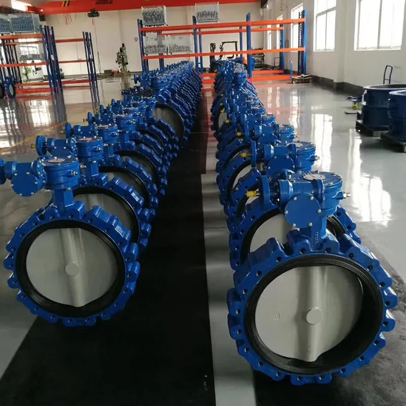 Control Wafer Lug Pneumatic Actuator Manual Wafer Butterfly Valve