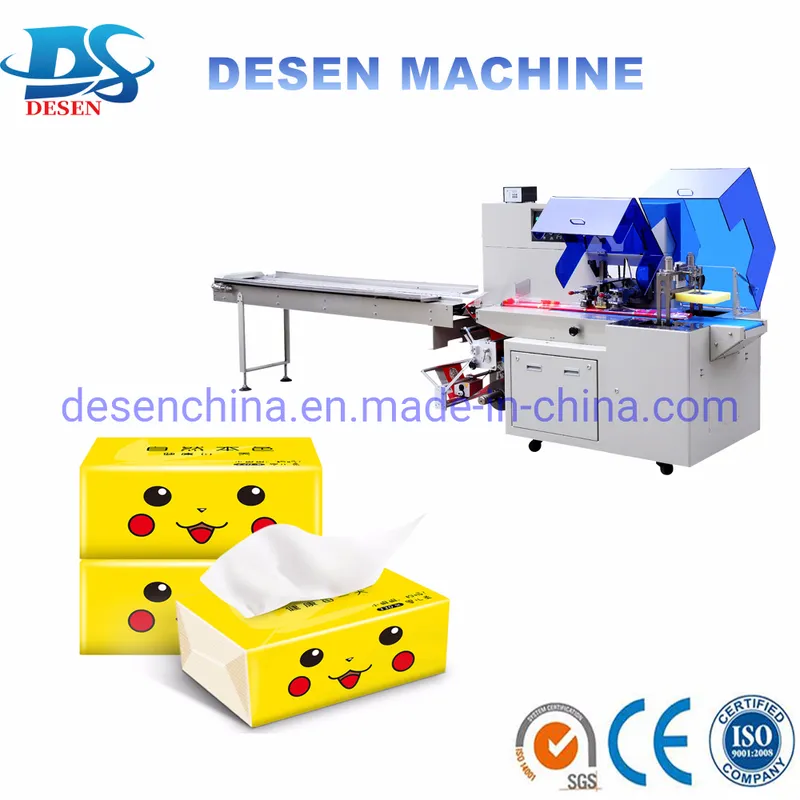 Reciprocating Flow Packaging Machine with Printer