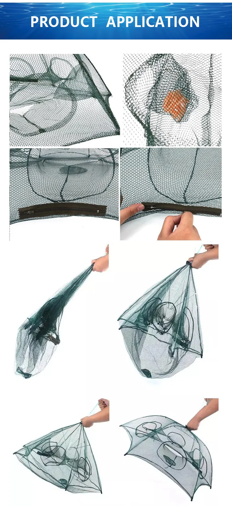 Factory Price Lobster Fishing Trap Cast Net Trap Net Fishing