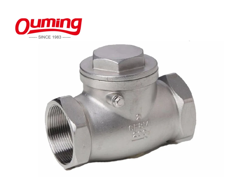 Ouming Pn16 (200PSI) Wafer Type Dual Plate Check Valve