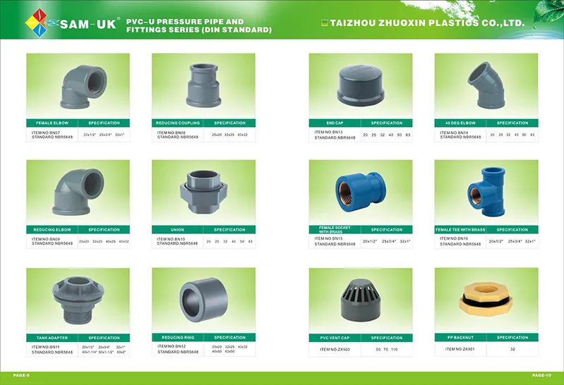 UPVC CPVC Pipes Suppliers CPVC Pipe Fittings CPVC Flange