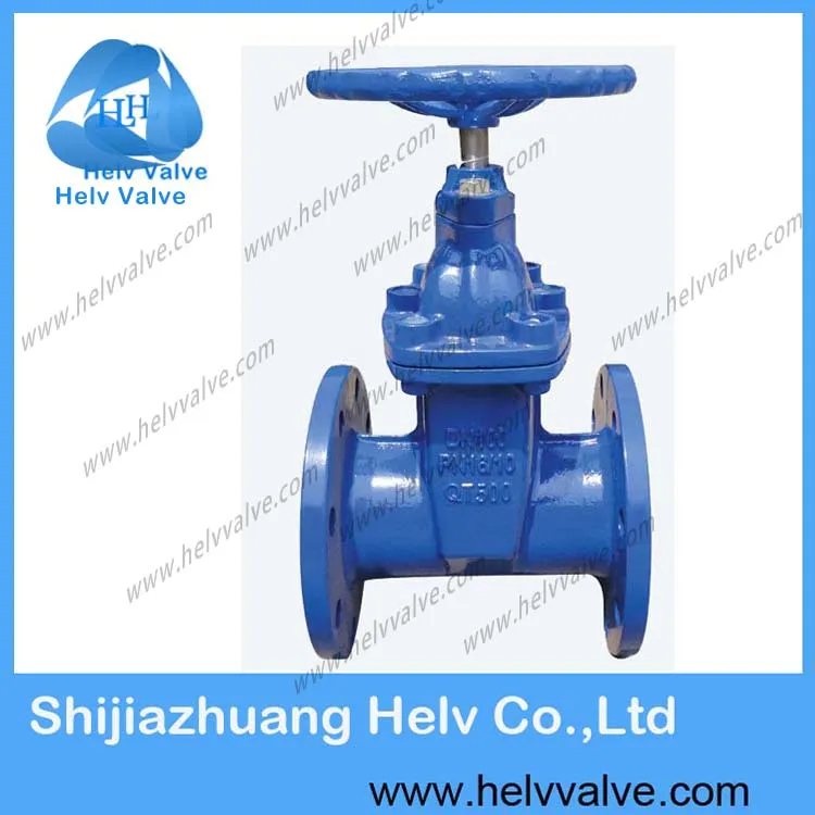 DN100 Pn16 Wcb Rising Stem Gate Valve