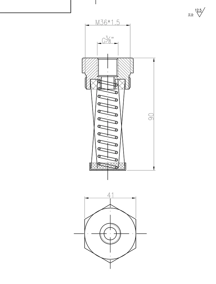 Oil Suction Filter Lement for Hydraulic Valve