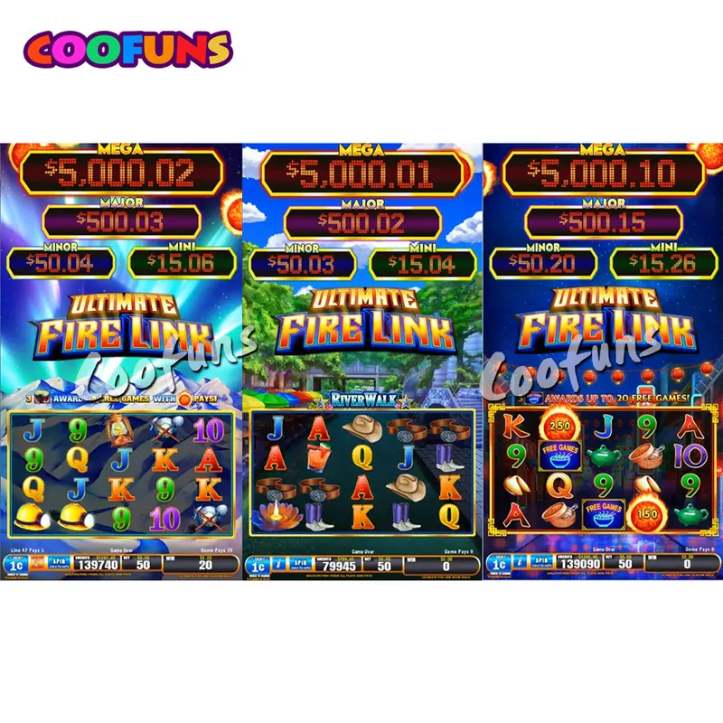 2021 Coofuns Firelinks Casino Slot Machine for Bally Slot