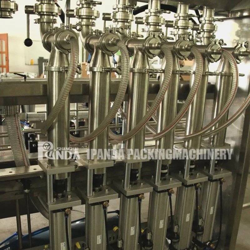 Jar Glass Peanut Butter Filler/Piston Peanut Butter Filling and Labeling Machine