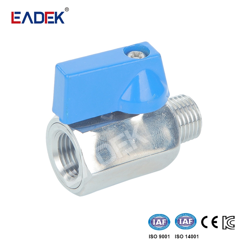 Ss Stainless Steel FF Mini Ball Valve