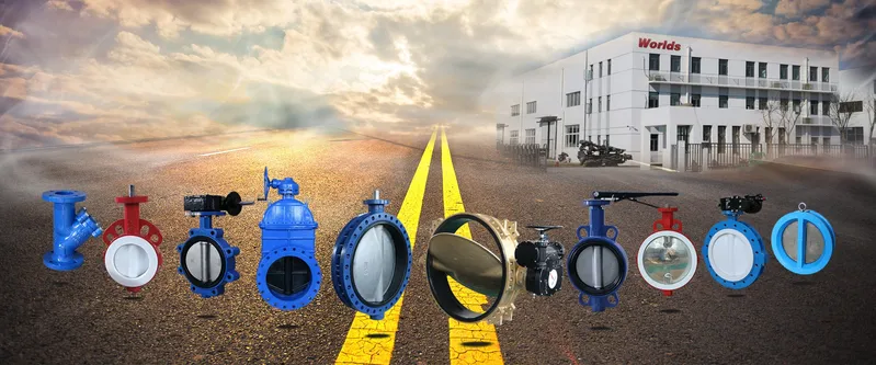 API609 Double Flanged Butterfly Valve with Ce ISO Wras Acs Approved