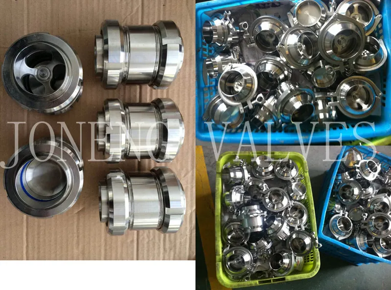 SMS Sanitary Non Return Valve Stainless Steel Check Valve