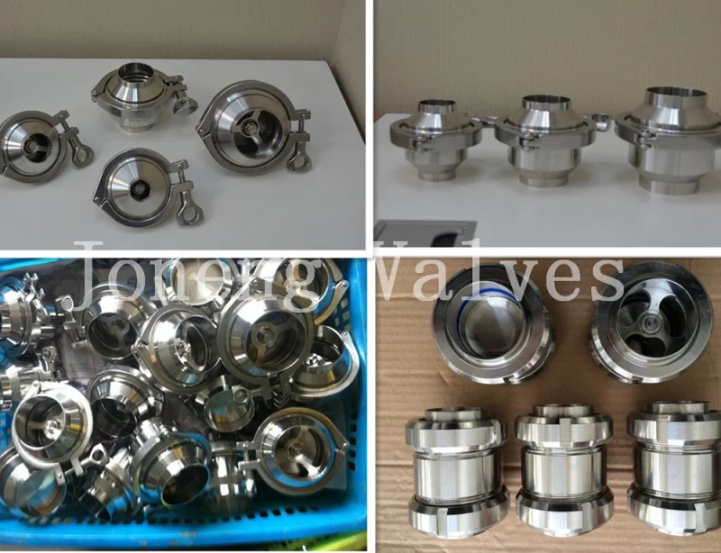 Stainless Steel Hygienic Grade Sanitary Clamped Check Valve (JN-NRV 1002)