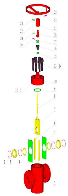 7-1/16" 15000psi FC Gate Valve