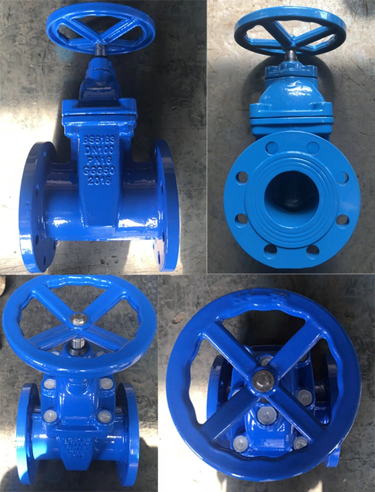 Big Size DN600~DN1200 BS5163 DIN Resilient Seated Gate Valve