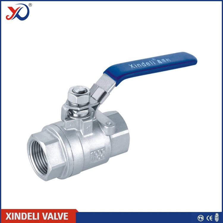 2PC Female Threaded Factory Ss Ball Valve