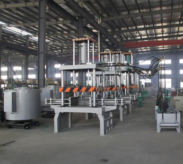 Low Pressure Aluminum Casting Machine for Pumps and Valves