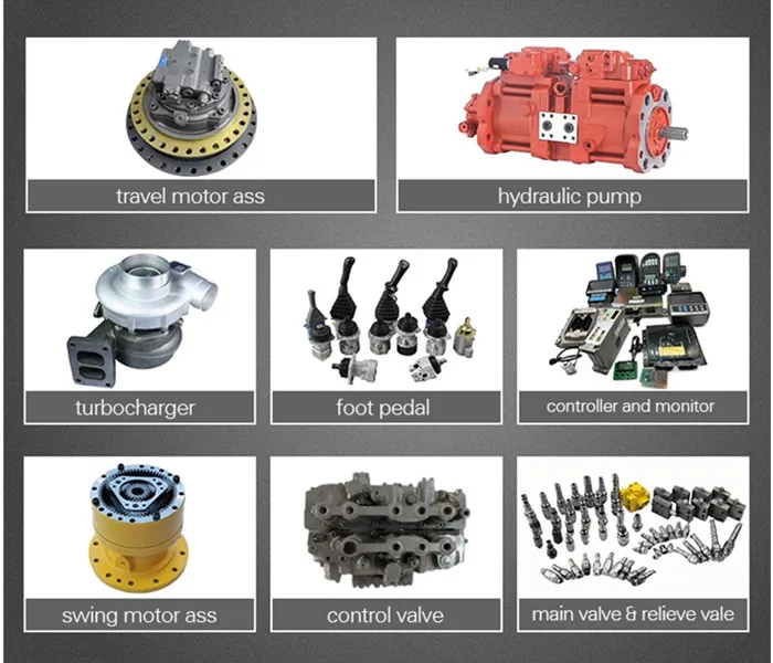 Kawasaki Hydraulic Foot Pedal Valve for Construction Excavator