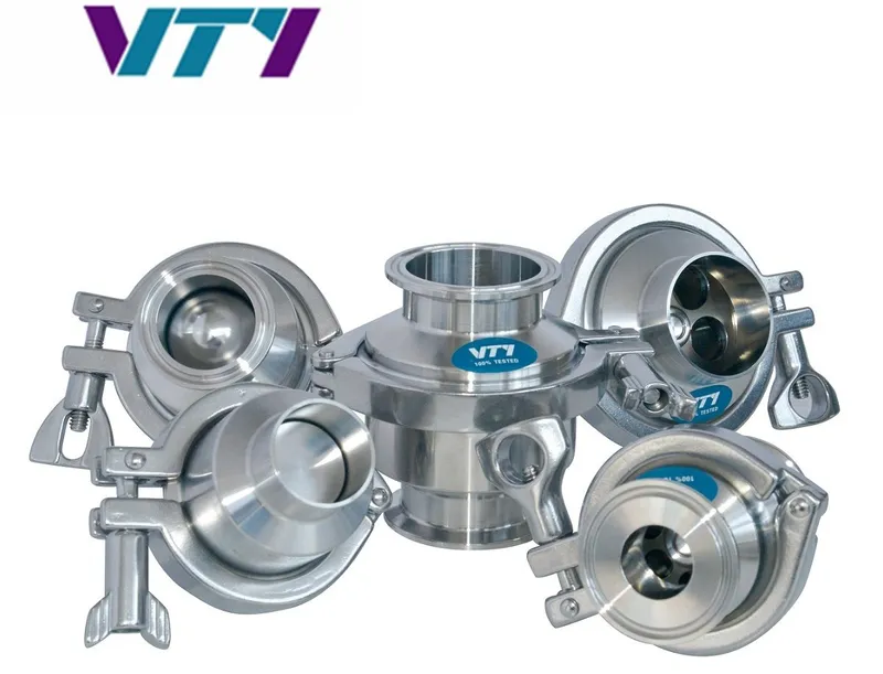 Stainless Steel Sanitary Tri Clamped Check Valve&Non Return Valve