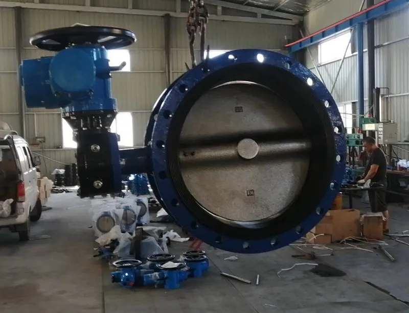 Concentric Flange Butterfly Valve with EPDM Seat